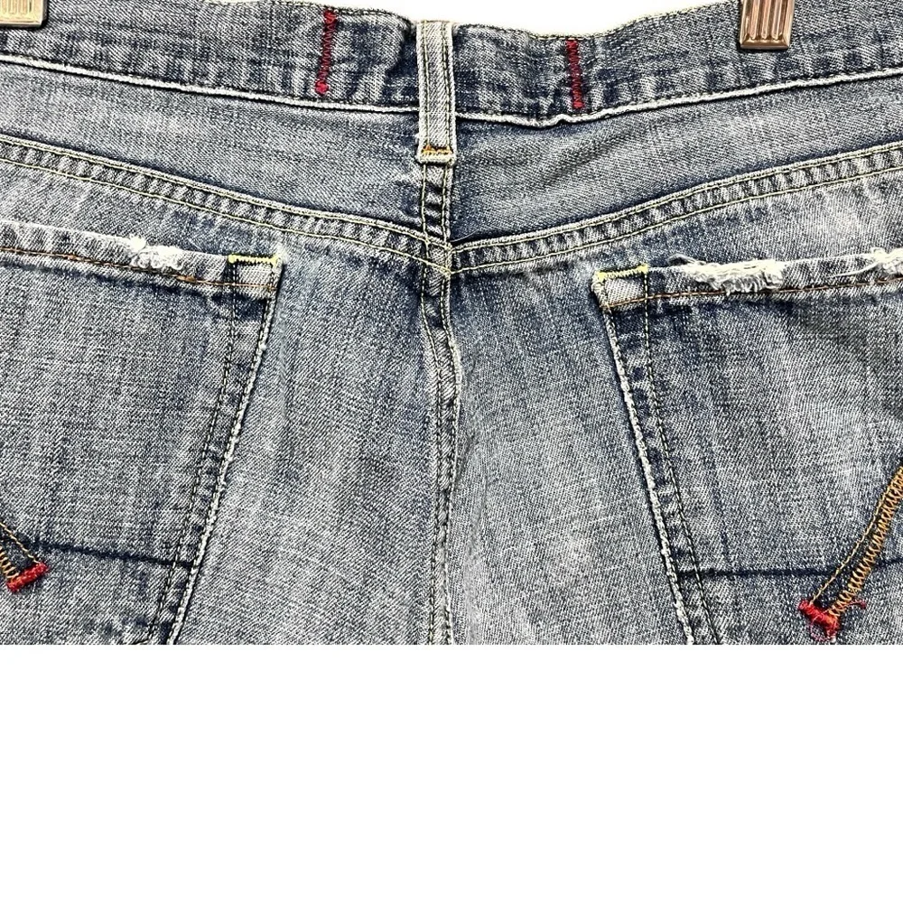 Guess Distressed Denim Shorts